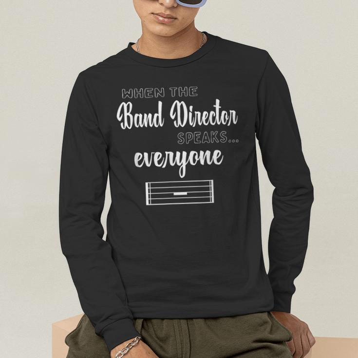 Band Director Shirt Music Teacher Appreciation Men's Long Sleeve T-Shirt, funny gift Band Director Shirt Music Teacher Appreciation Men's Long Sleeve T-Shirt, funny gift
