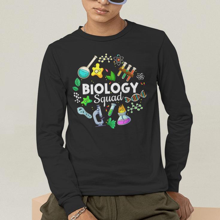 Biology Squad Science Teacher Student Biologist Men's Long Sleeve T-Shirt, funny gift Biology Squad Science Teacher Student Biologist Men's Long Sleeve T-Shirt, funny gift