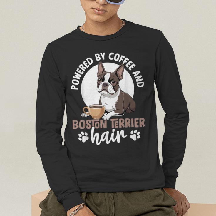 Boston Terrier Dog Men's Long Sleeve T-Shirt, funny gift