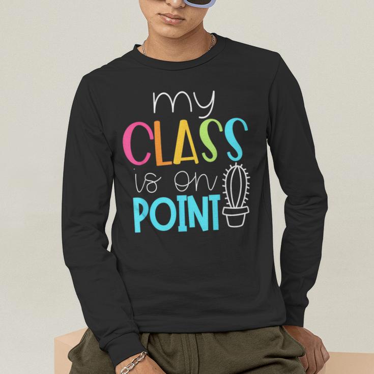 Cactus Teacher Shirt Cute Teacher Shirt Men's Long Sleeve T-Shirt, funny gift Cactus Teacher Shirt Cute Teacher Shirt Men's Long Sleeve T-Shirt, funny gift