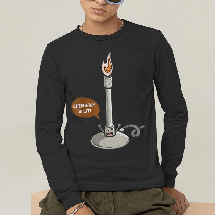 Chemistry Burner Science Lover Biology Chemistry Teacher Men's Long Sleeve T-Shirt, funny gift Chemistry Burner Science Lover Biology Chemistry Teacher Men's Long Sleeve T-Shirt, funny gift