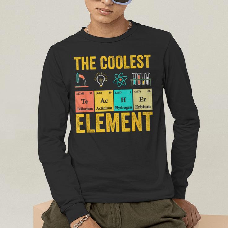 Chemistry Teacher Element Science Student Chemist Men's Long Sleeve T-Shirt, funny gift Chemistry Teacher Element Science Student Chemist Men's Long Sleeve T-Shirt, funny gift