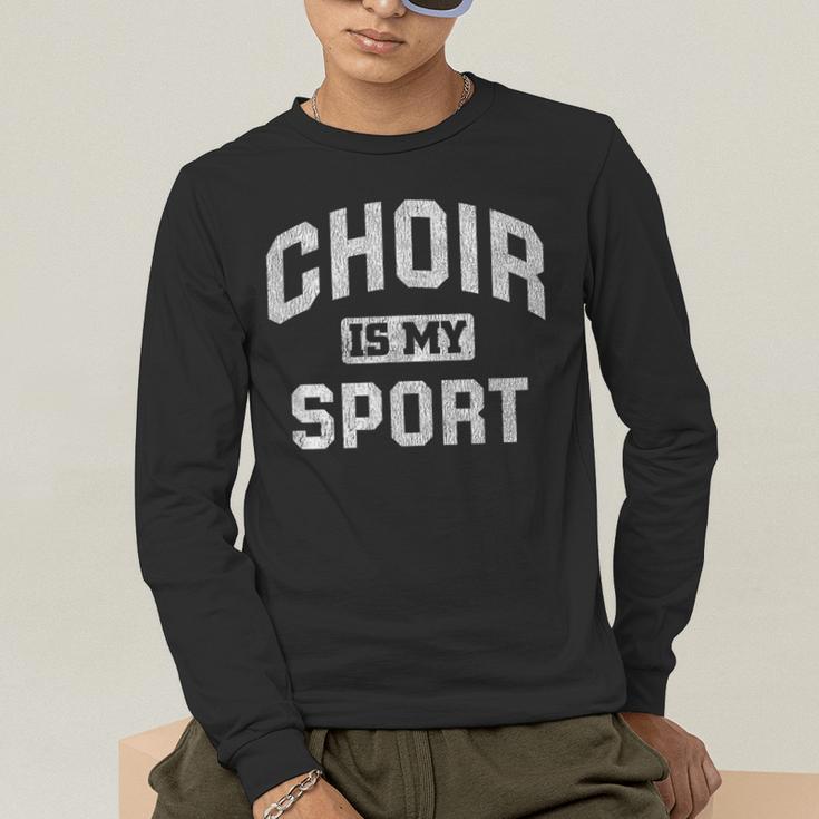 Choir Is My Sport Quote Choir Teacher Men's Long Sleeve T-Shirt, funny gift Choir Is My Sport Quote Choir Teacher Men's Long Sleeve T-Shirt, funny gift