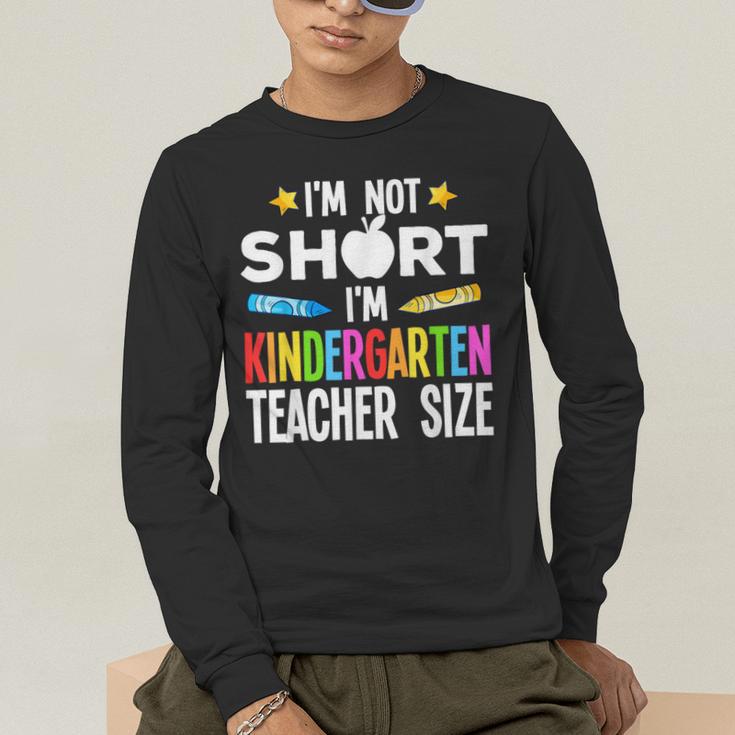 Cool Kindergarten Teacher Art For Men Women Preschool Kinder Men's Long Sleeve T-Shirt, funny gift