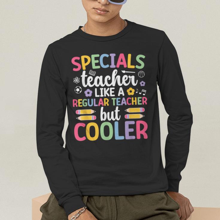 Cool Specials Teacher Specials Team Specials Squad Men's Long Sleeve T-Shirt, funny gift Cool Specials Teacher Specials Team Specials Squad Men's Long Sleeve T-Shirt, funny gift