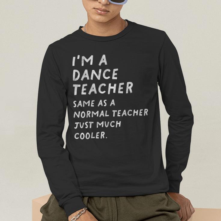 Dance Teacher Definition Men's Long Sleeve T-Shirt, funny gift Dance Teacher Definition Men's Long Sleeve T-Shirt, funny gift