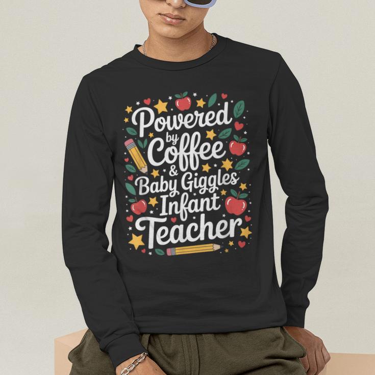 Daycare Provider Infant Teacher Quotes Toddler Teaching Men's Long Sleeve T-Shirt, funny gift Daycare Provider Infant Teacher Quotes Toddler Teaching Men's Long Sleeve T-Shirt, funny gift