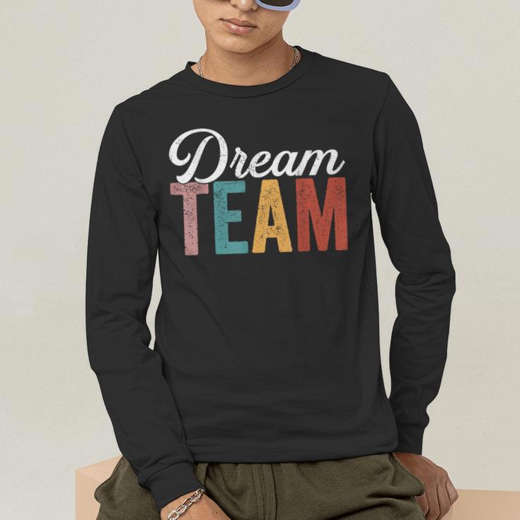 Dream Team Last Day Of School Back To School Teacher Kids Men's Long Sleeve T-Shirt, funny gift