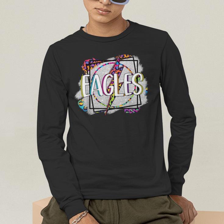 Eagles Teacher School Sports Fan Team Spirit Men's Long Sleeve T-Shirt, funny gift Eagles Teacher School Sports Fan Team Spirit Men's Long Sleeve T-Shirt, funny gift