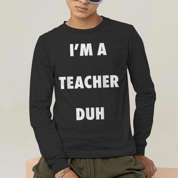 Easy Halloween Teacher Costume Shirt For Men Women Kids Men's Long Sleeve T-Shirt, funny gift