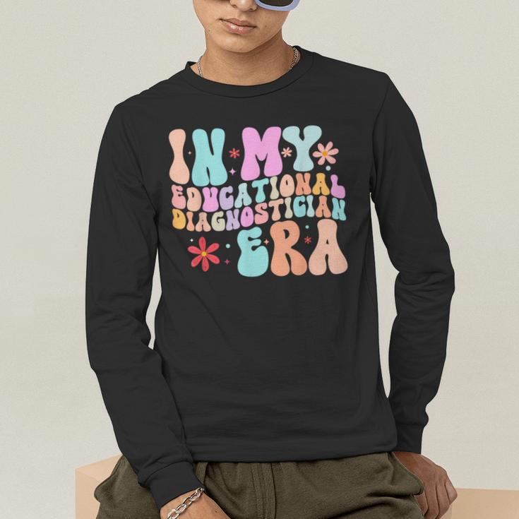 In My Educational Diagnostician Era Learning Support Teacher Men's Long Sleeve T-Shirt, funny gift