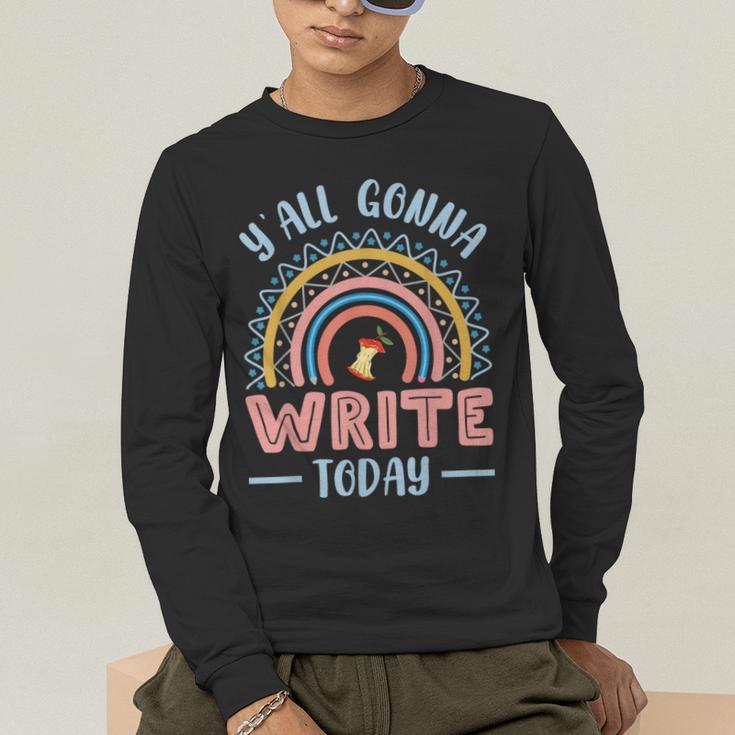 ELA English Teacher Men's Long Sleeve T-Shirt, funny gift