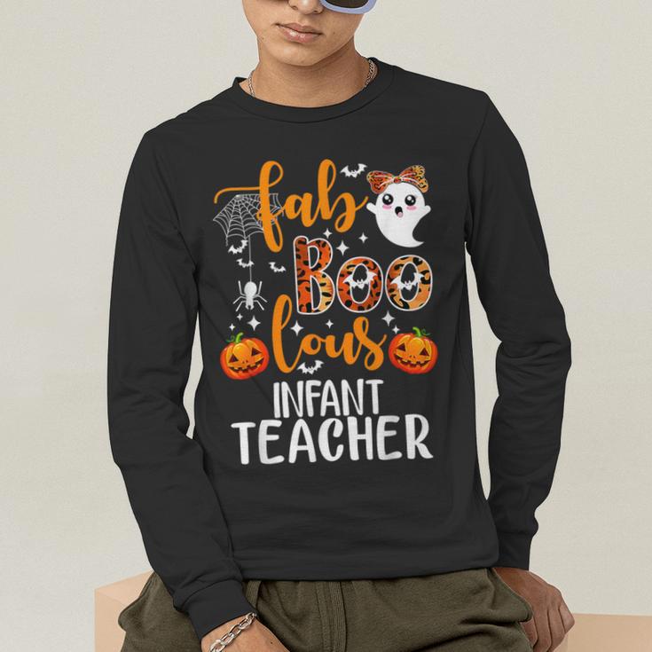 Faboolous INFANT Teacher Halloween Men's Long Sleeve T-Shirt, funny gift