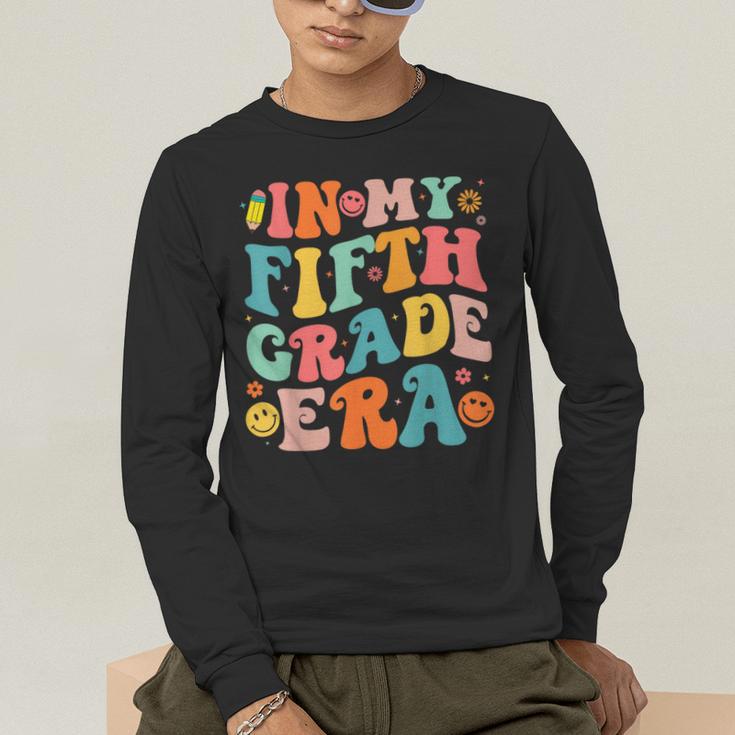 In My Fifth Grade Era 5th Grade Teacher Back To School Men's Long Sleeve T-Shirt, funny gift In My Fifth Grade Era 5th Grade Teacher Back To School Men's Long Sleeve T-Shirt, funny gift