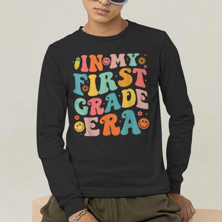 In My First Grade Era 1st Grade Teacher Back To School Men's Long Sleeve T-Shirt, funny gift In My First Grade Era 1st Grade Teacher Back To School Men's Long Sleeve T-Shirt, funny gift