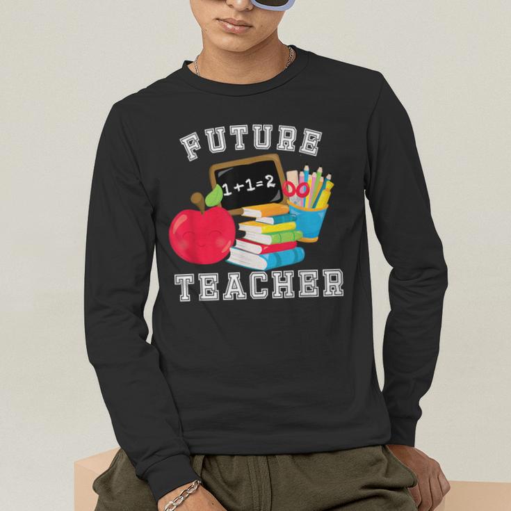 Future Teacher Costume For Adults And Kids T-Shirt Men's Long Sleeve T-Shirt, funny gift Future Teacher Costume For Adults And Kids T-Shirt Men's Long Sleeve T-Shirt, funny gift