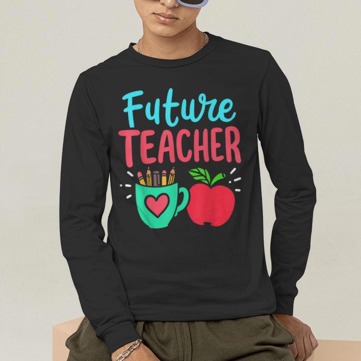Future Teacher Education Student Men's Long Sleeve T-Shirt, funny gift Future Teacher Education Student Men's Long Sleeve T-Shirt, funny gift