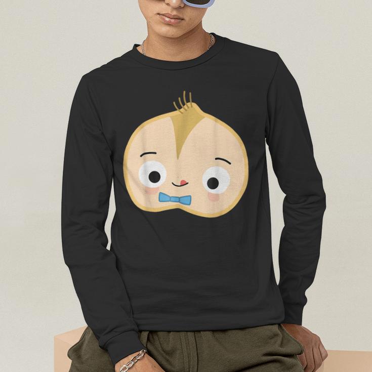 Good Egg Teacher Halloween Costume Group The Cool Bean Men's Long Sleeve T-Shirt, funny gift