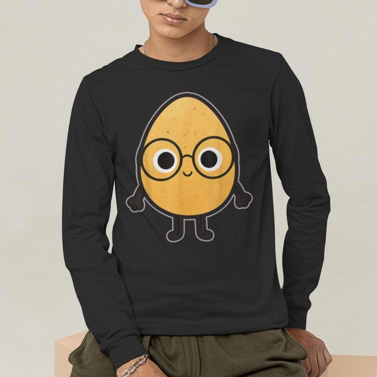 Good Egg Teacher Halloween Costume The Smart Cookie Men's Long Sleeve T-Shirt, funny gift
