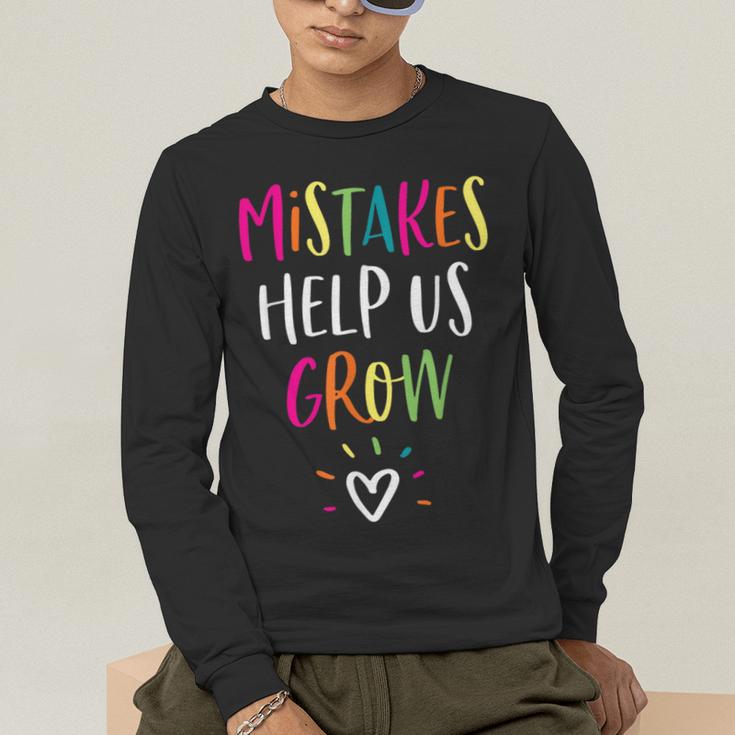 Growth Mindset Positive Back To School Teacher Student Men's Long Sleeve T-Shirt, funny gift Growth Mindset Positive Back To School Teacher Student Men's Long Sleeve T-Shirt, funny gift