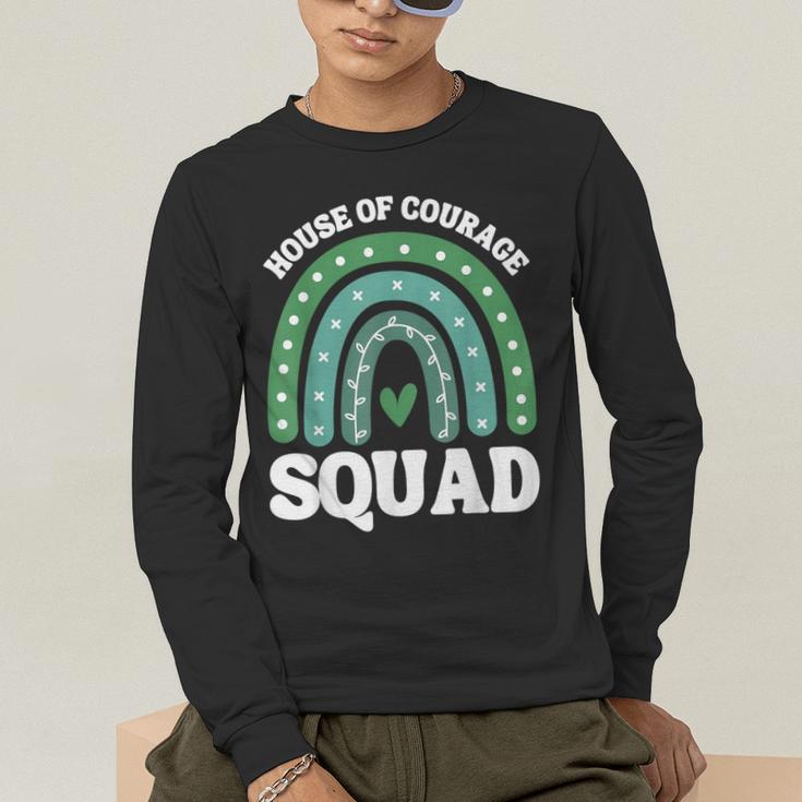 House Of Courage Squad RCA School Teacher Student Tee Men's Long Sleeve T-Shirt, funny gift