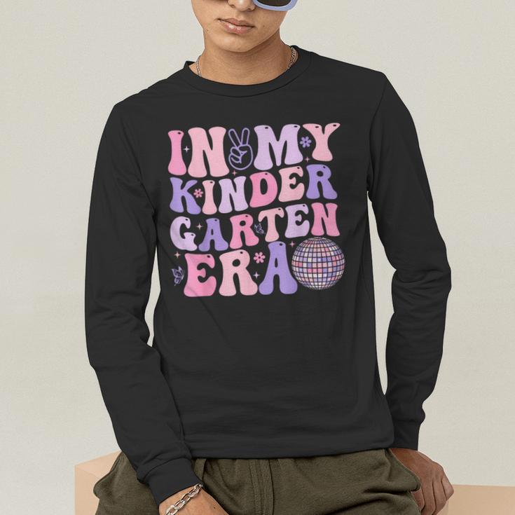 In My Kindergarten Era Teacher Kids Back To School Kinder Men's Long Sleeve T-Shirt, funny gift