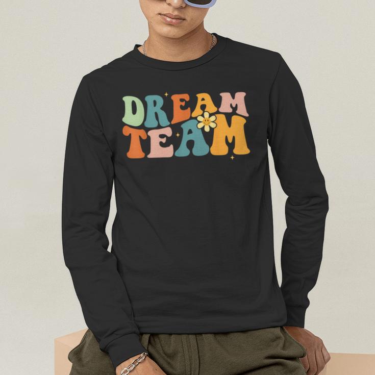 Last Day Of School Back To School Dream-Team Teacher Kids Men's Long Sleeve T-Shirt, funny gift Last Day Of School Back To School Dream-Team Teacher Kids Men's Long Sleeve T-Shirt, funny gift