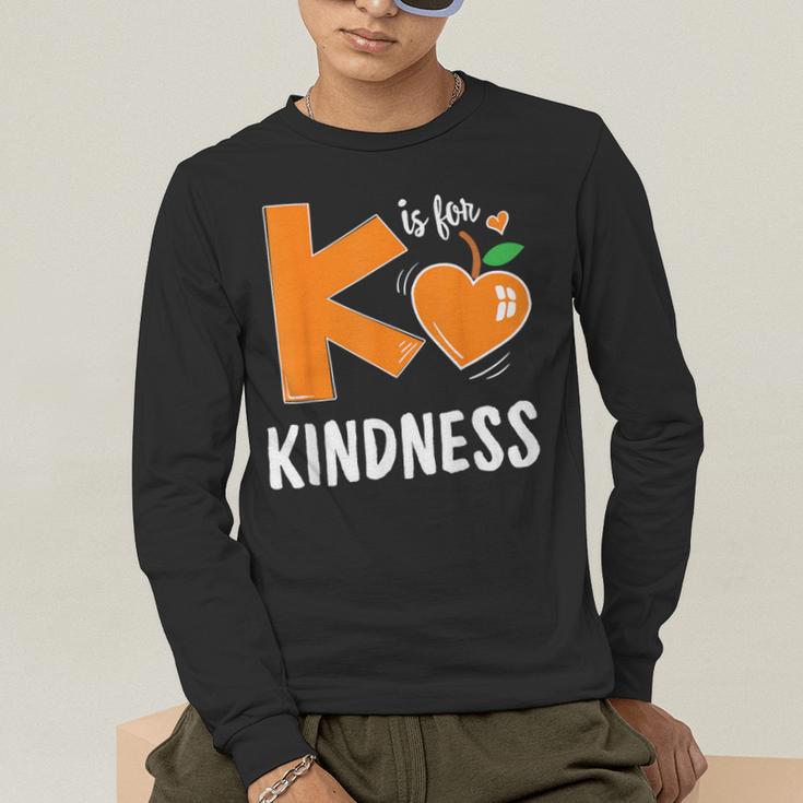 Matching Unity Day Orange Teacher Kindness Antibulliyng 2023 For Men Women Kids Men's Long Sleeve T-Shirt, funny gift