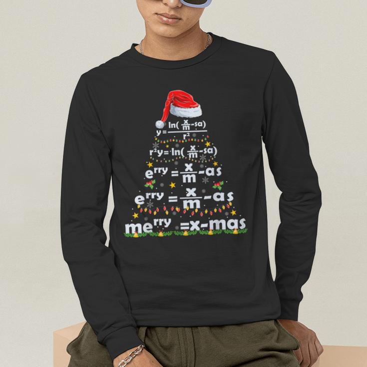 Math Equation Merry X-Mas Math Teacher Christmas Humor Men Women Kids Men's Long Sleeve T-Shirt, funny gift Math Equation Merry X-Mas Math Teacher Christmas Humor Men Women Kids Men's Long Sleeve T-Shirt, funny gift