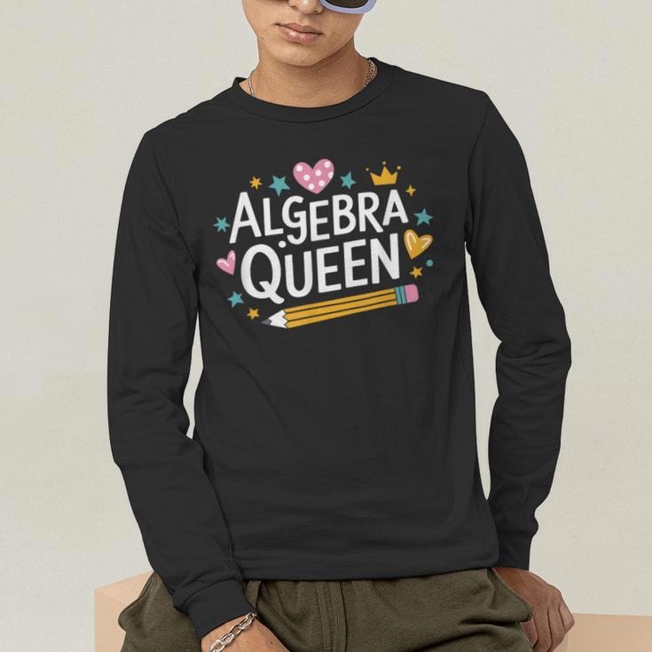 Mathematician And Mathematics Teacher Algebra Queen Men's Long Sleeve T-Shirt, funny gift Mathematician And Mathematics Teacher Algebra Queen Men's Long Sleeve T-Shirt, funny gift