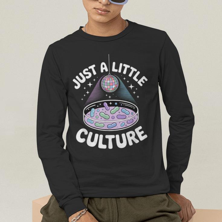Microbiology Lab Love Culture Biology Teacher Lab Tech Men's Long Sleeve T-Shirt, funny gift