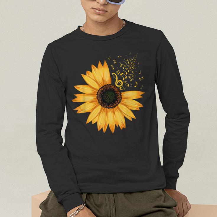 Music For Men Women Music Teacher Music Lover Men's Long Sleeve T-Shirt, funny gift