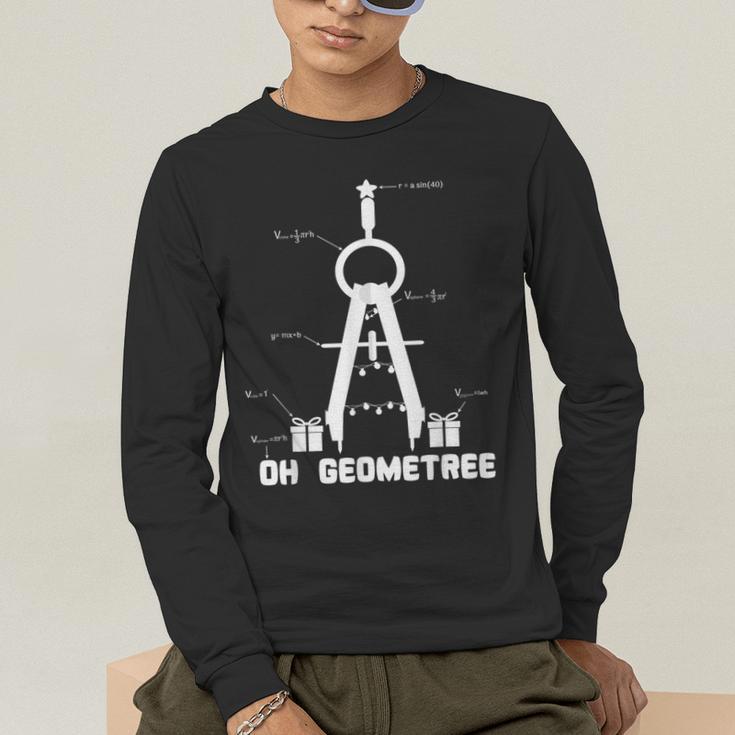 Oh Geometree Math Teacher Geometry Christmas Tree For Men Women Kids Men's Long Sleeve T-Shirt, funny gift Oh Geometree Math Teacher Geometry Christmas Tree For Men Women Kids Men's Long Sleeve T-Shirt, funny gift