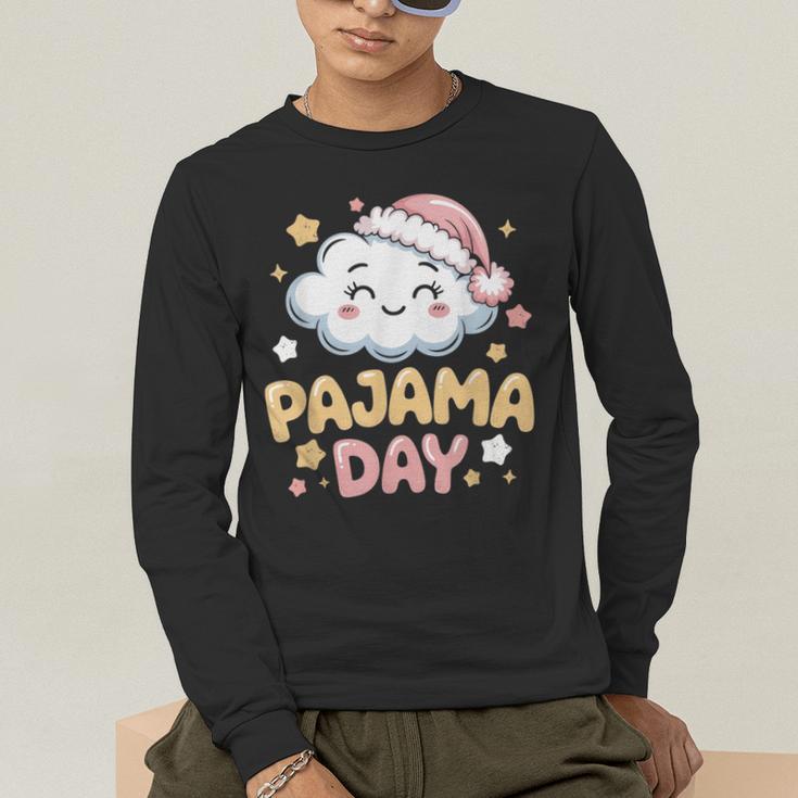 Pajama Day School Spirit Week Fun Cloud Teacher Men's Long Sleeve T-Shirt, funny gift Pajama Day School Spirit Week Fun Cloud Teacher Men's Long Sleeve T-Shirt, funny gift