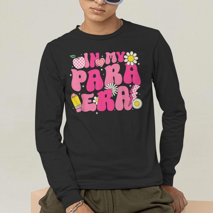 In My Para Era Teacher Back To School First Day Of School Men's Long Sleeve T-Shirt, funny gift In My Para Era Teacher Back To School First Day Of School Men's Long Sleeve T-Shirt, funny gift