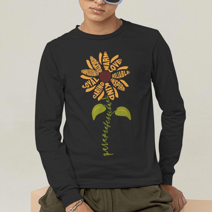Paraprofessional Para Sunflower Teacher Back To School Men's Long Sleeve T-Shirt, funny gift Paraprofessional Para Sunflower Teacher Back To School Men's Long Sleeve T-Shirt, funny gift