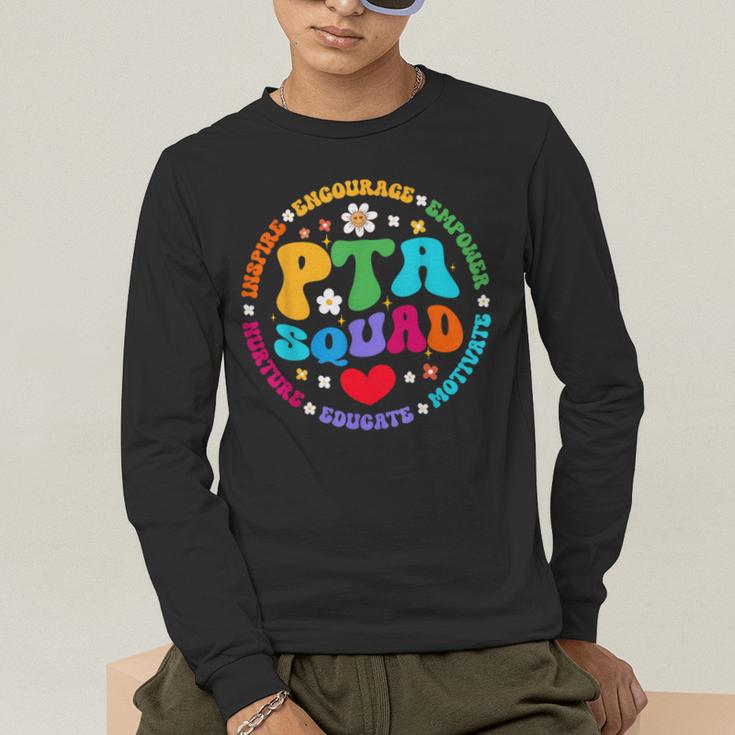 Parents Teacher Association Team Supporter PTA Squad For Men Women Girls Kids Men's Long Sleeve T-Shirt, funny gift Parents Teacher Association Team Supporter PTA Squad For Men Women Girls Kids Men's Long Sleeve T-Shirt, funny gift