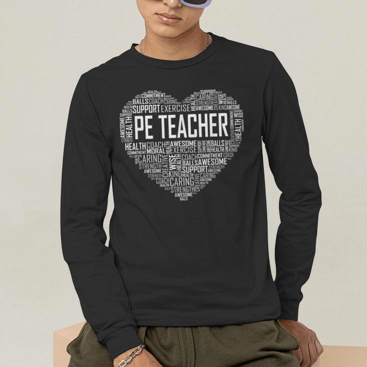 PE Physical Education Teacher PEAppreciation Coach Men's Long Sleeve T-Shirt, funny gift
