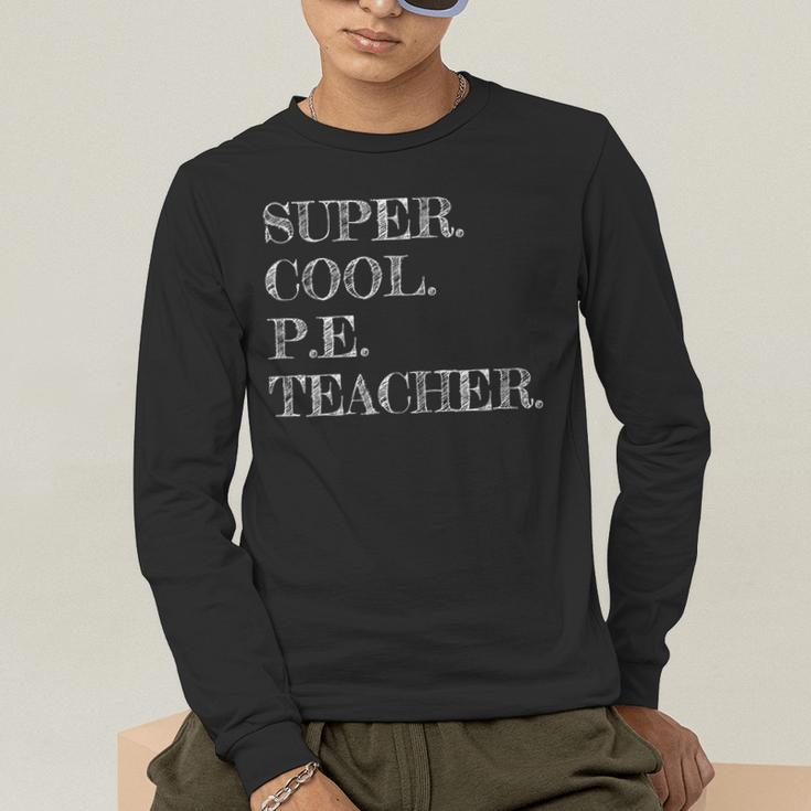 PE Teacher Appreciation Men's Long Sleeve T-Shirt, funny gift