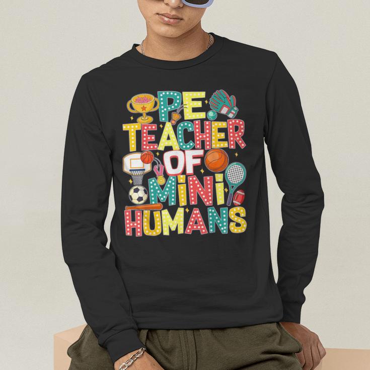 PE Teacher Back To School Physical Education Gym Teachers Men's Long Sleeve T-Shirt, funny gift