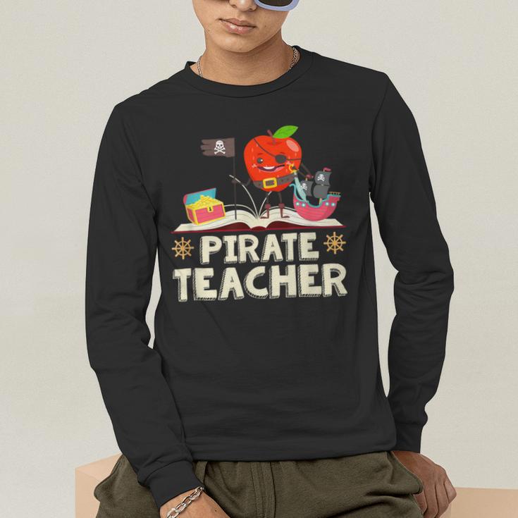 Pirate Teacher Men Women Kids Men's Long Sleeve T-Shirt, funny gift Pirate Teacher Men Women Kids Men's Long Sleeve T-Shirt, funny gift
