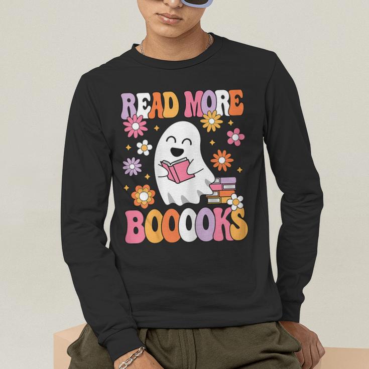 Read More Books Groovy Halloween Teacher Women Men's Long Sleeve T-Shirt, funny gift Read More Books Groovy Halloween Teacher Women Men's Long Sleeve T-Shirt, funny gift