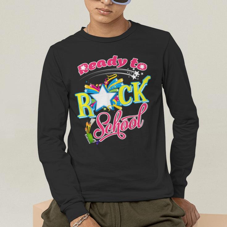 Ready To Rock School Shirt Students And Teachers Men's Long Sleeve T-Shirt, funny gift Ready To Rock School Shirt Students And Teachers Men's Long Sleeve T-Shirt, funny gift