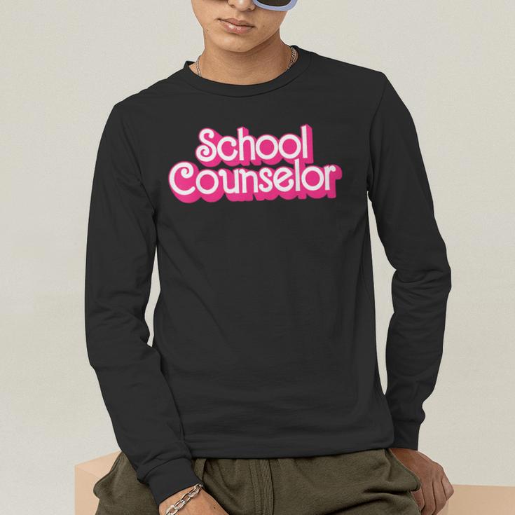 School Counselor Back To School Teacher Life Men's Long Sleeve T-Shirt, funny gift School Counselor Back To School Teacher Life Men's Long Sleeve T-Shirt, funny gift
