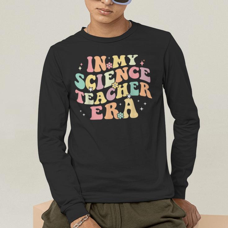 In My Science Teacher Era Retro Back To School STEM Teacher For Men Women Men's Long Sleeve T-Shirt, funny gift