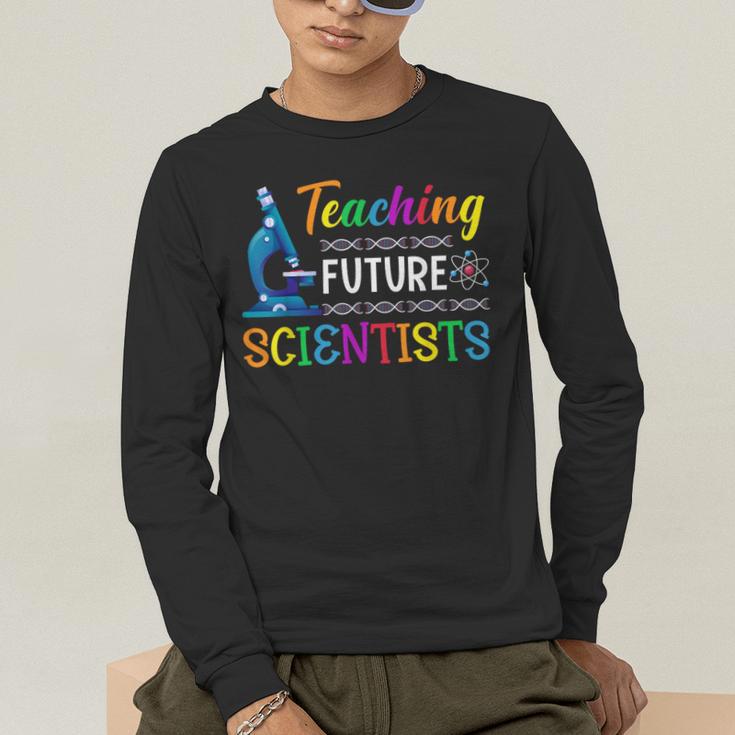 Science Teacher Teaching Future Scientists School Instructor Men's Long Sleeve T-Shirt, funny gift Science Teacher Teaching Future Scientists School Instructor Men's Long Sleeve T-Shirt, funny gift