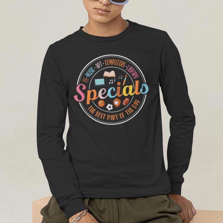 Special Teacher Music Art Library Physical Education Men's Long Sleeve T-Shirt, funny gift Special Teacher Music Art Library Physical Education Men's Long Sleeve T-Shirt, funny gift