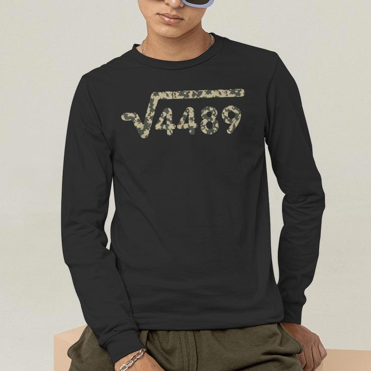 Square Root 4489 Slang Math Teacher Six Seven 6 7 Meme Camo Men's Long Sleeve T-Shirt, funny gift Square Root 4489 Slang Math Teacher Six Seven 6 7 Meme Camo Men's Long Sleeve T-Shirt, funny gift