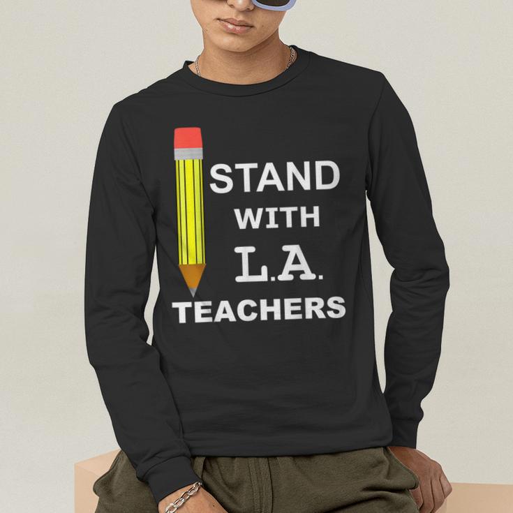 Stand With LA Teachers Tshirt United Los Angeles T Shirt Men Women Kids Men's Long Sleeve T-Shirt, funny gift Stand With LA Teachers Tshirt United Los Angeles T Shirt Men Women Kids Men's Long Sleeve T-Shirt, funny gift