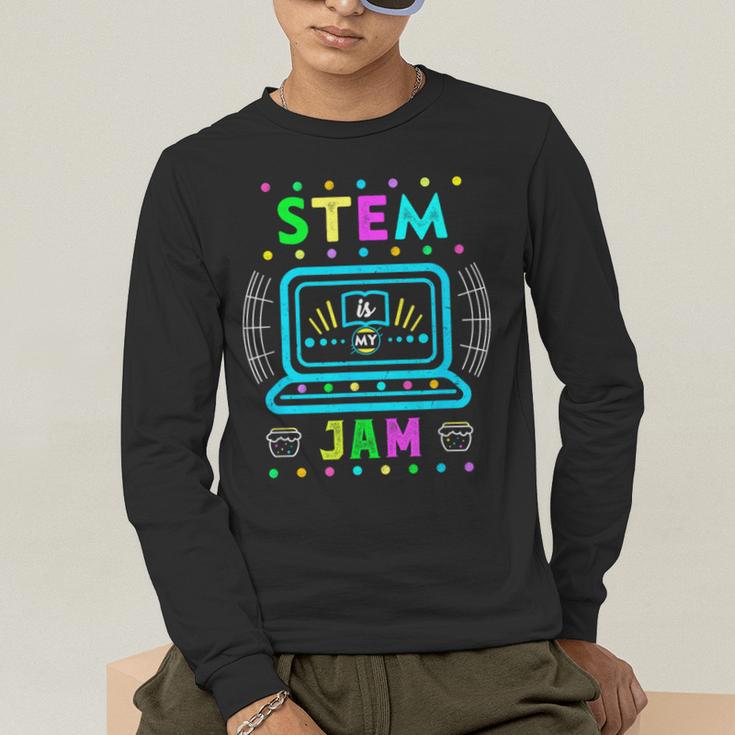 STEM Teacher Shirt STEM Teacher Tshirts STEM Is My Jam Men's Long Sleeve T-Shirt, funny gift STEM Teacher Shirt STEM Teacher Tshirts STEM Is My Jam Men's Long Sleeve T-Shirt, funny gift